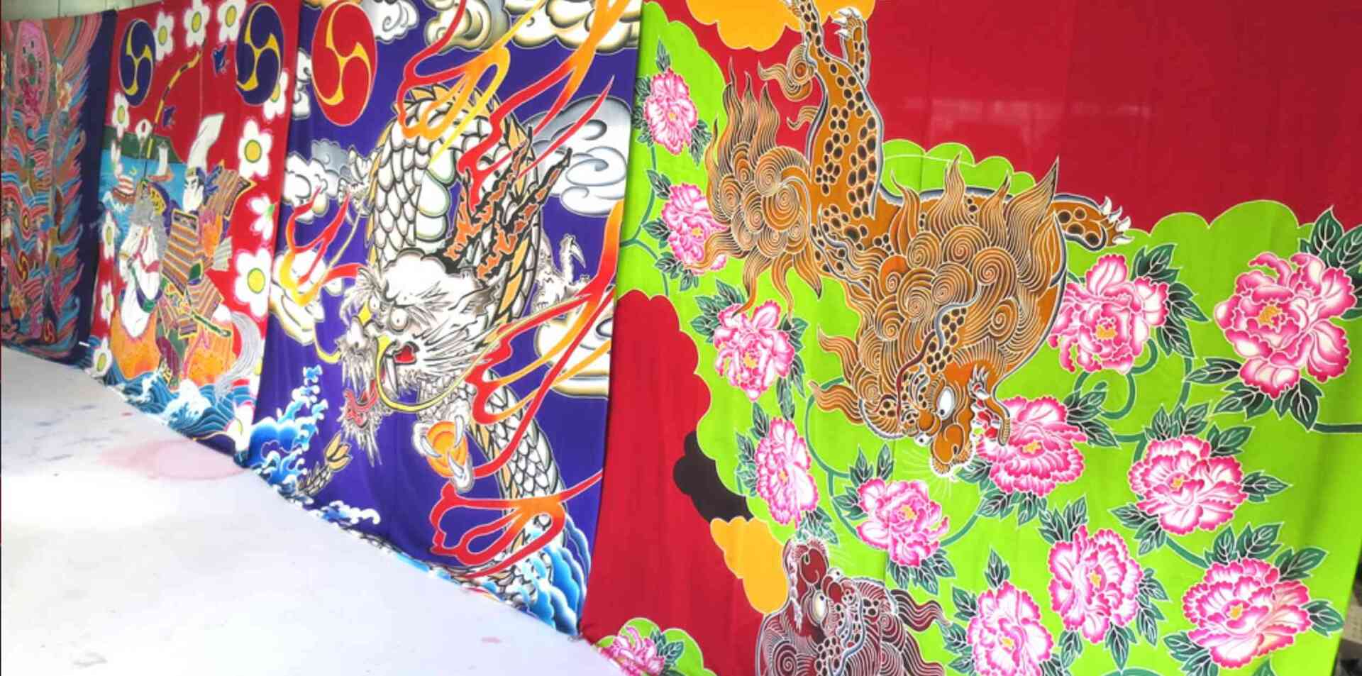 讃岐のり染 Sanuki nori dyeing